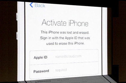 Activation Lock iOS 7