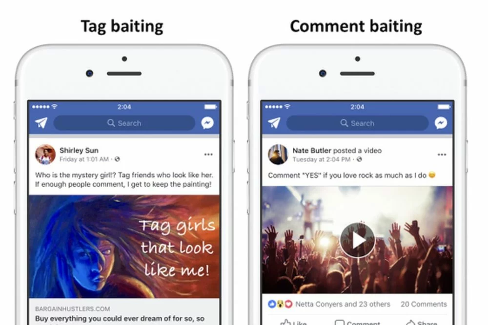 Soon, Facebook will demote posts that ask for comments, likes, and shares