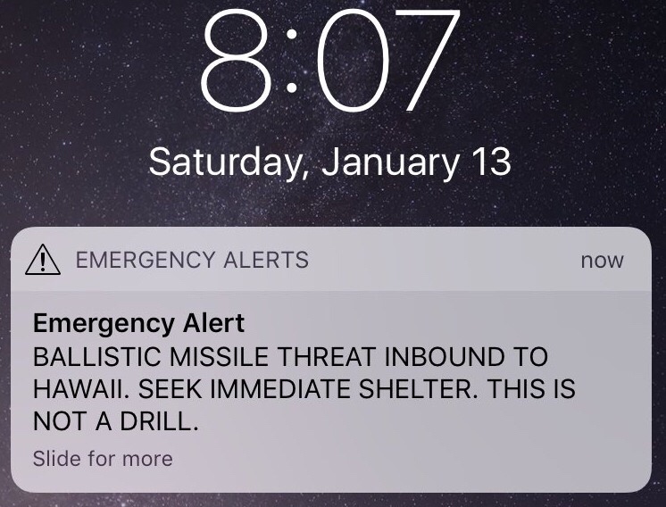 False alarm: No ‘missile inbound’ in Hawaii
