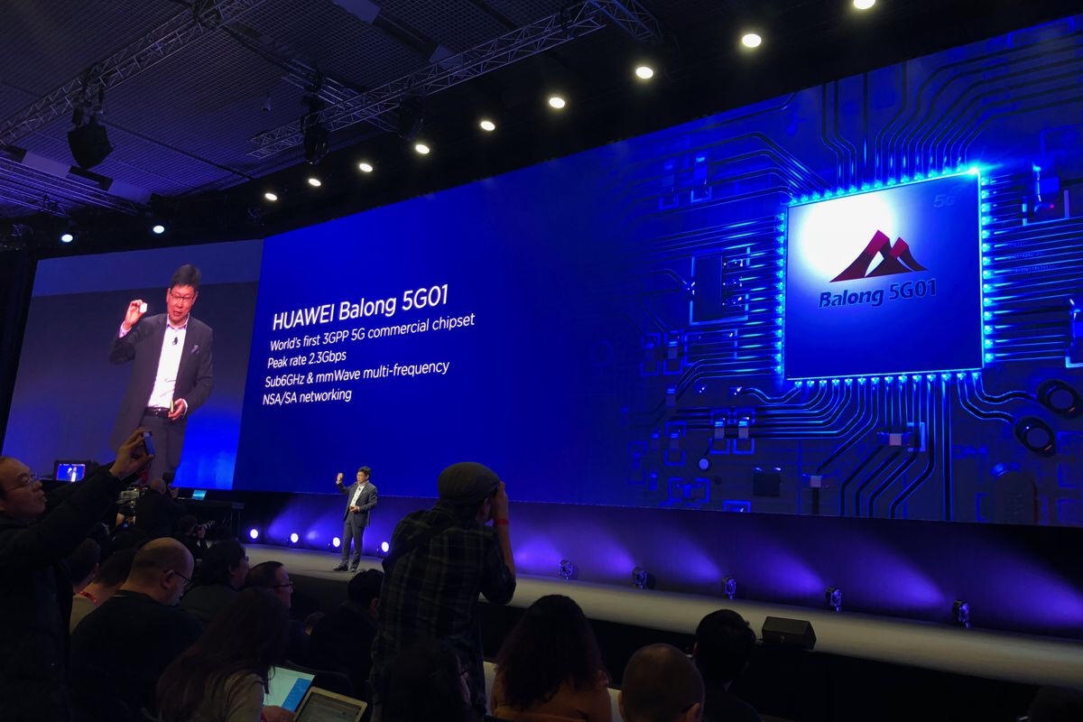 Huawei announces Balong 5G01, its first 5G chip for mobile devices