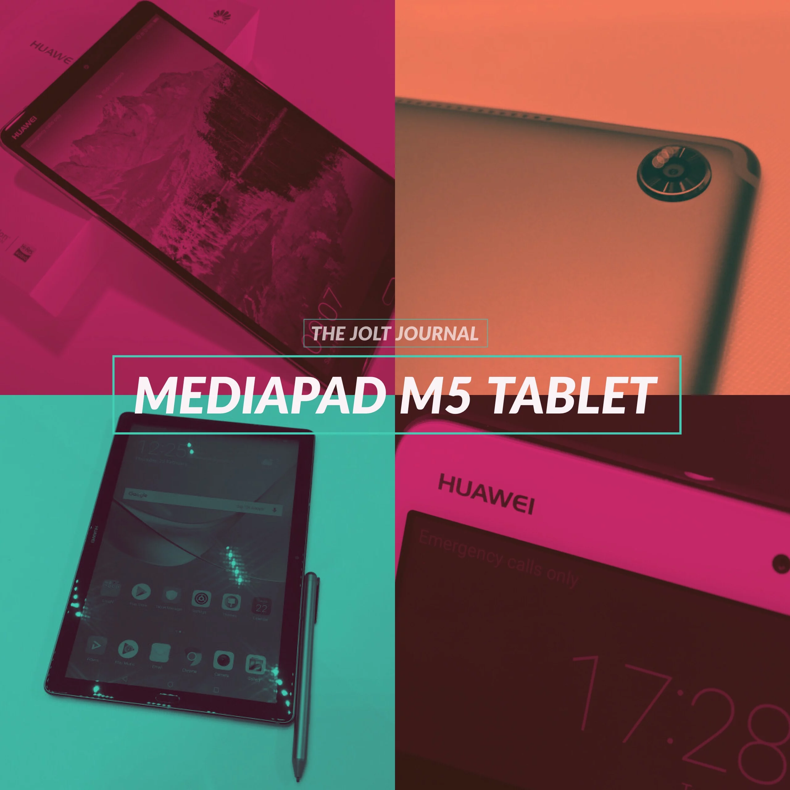Huawei introduces MediaPad M5, the first tablet with a curved glass screen