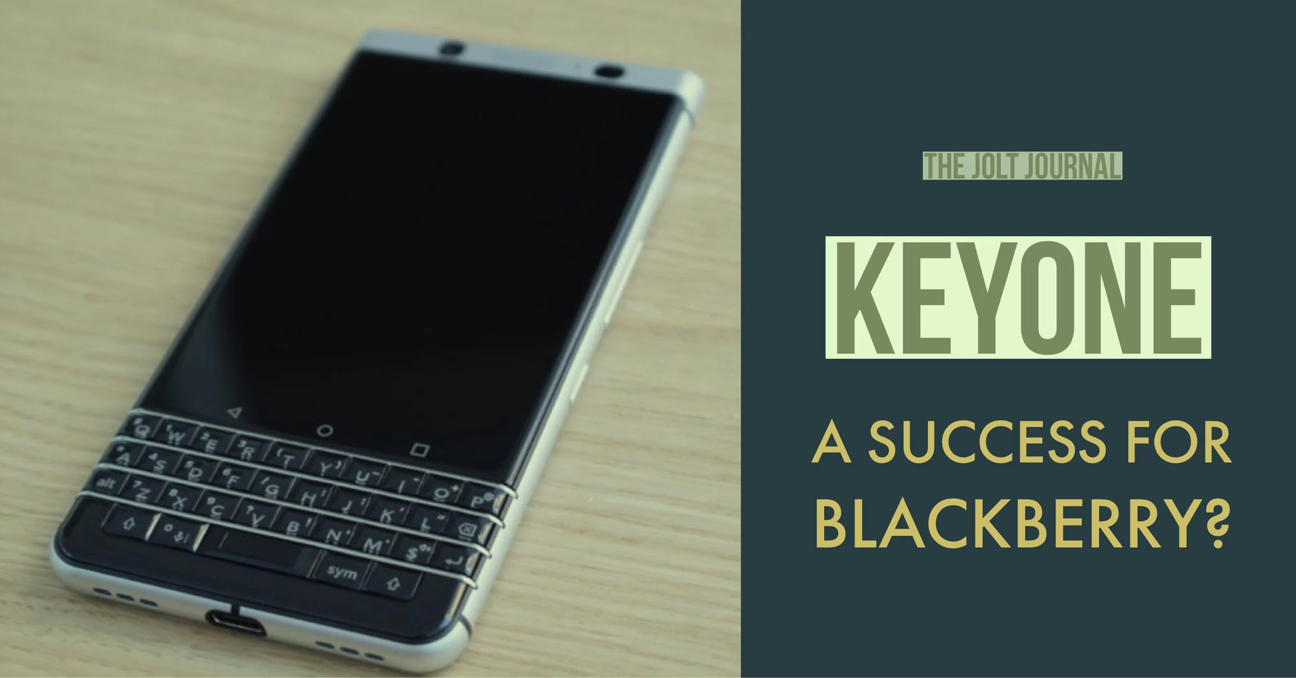 BlackBerry shipped 850,000 KEYOne phones, says it’s a success