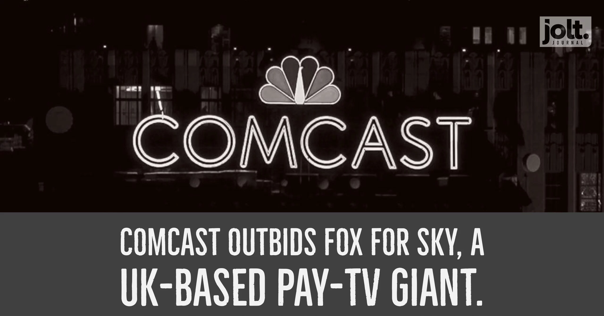 Report: Comcast outbids Fox for UK pay-TV giant Sky
