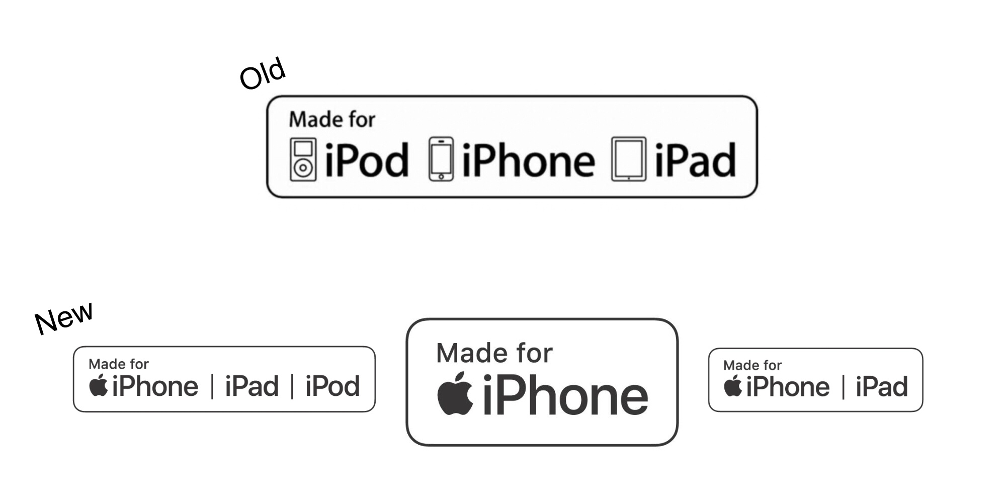 Apple has updated its ‘Made for iPhone’ branding