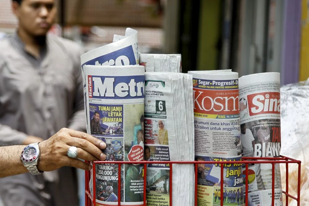 Malaysian government proposes law that would make it illegal to spread fake news