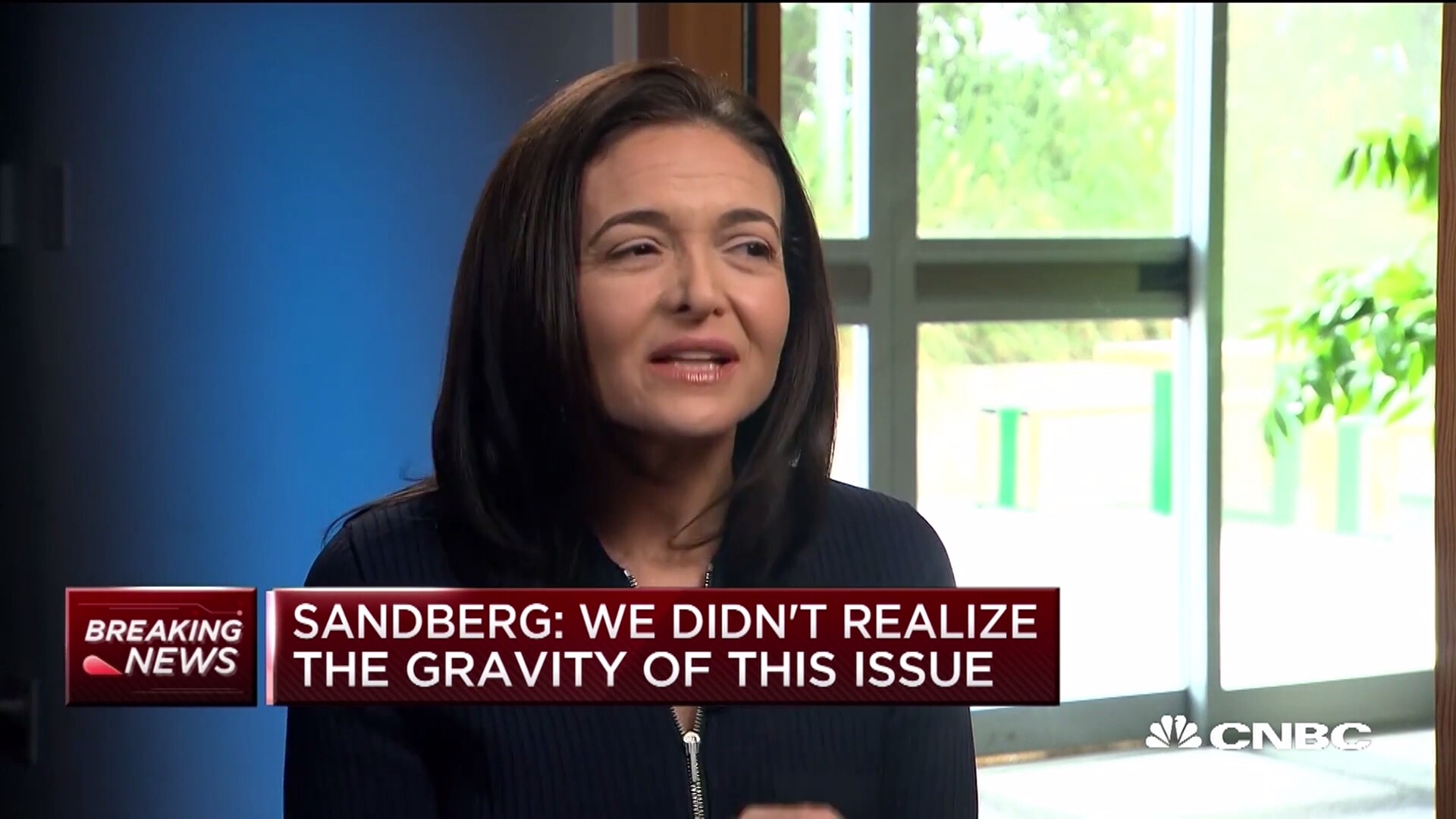 Sheryl Sandberg: Facebook spoke too slowly regarding Cambridge Analytica situation