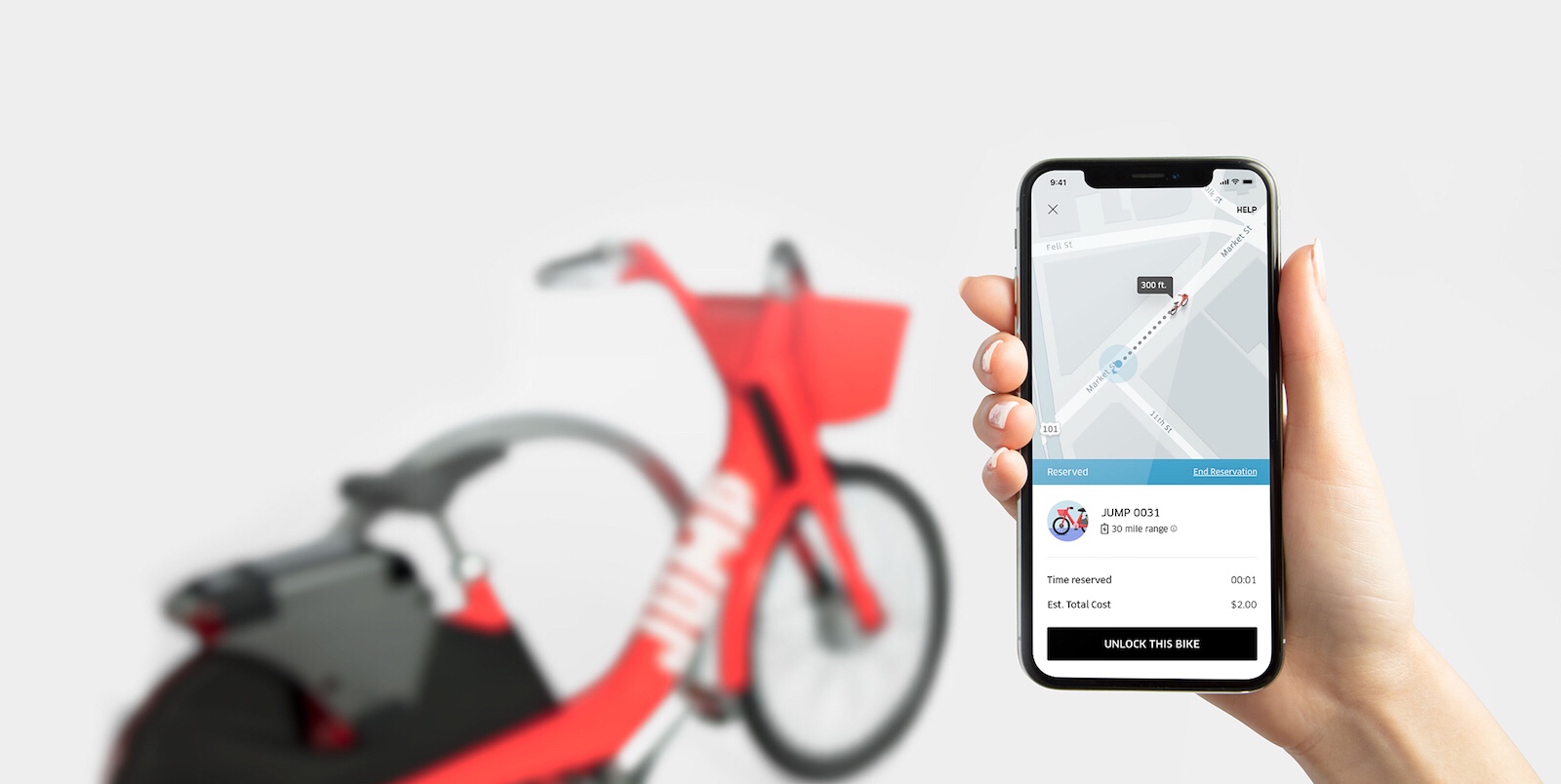 Uber has acquired San Francisco bike-sharing service Jump