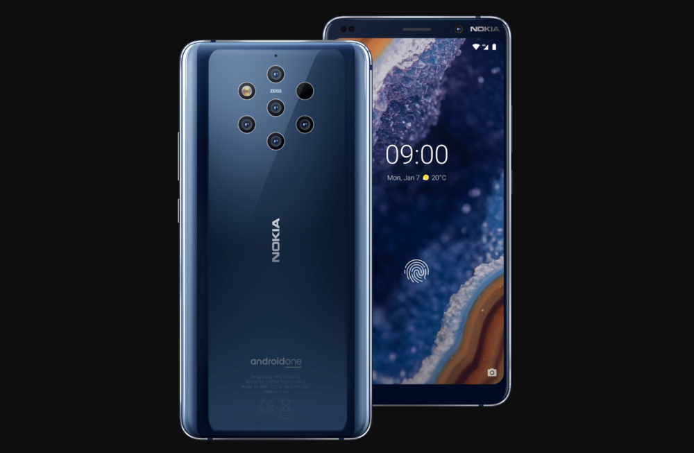 check out the nokia 9 pureview with an impressive 5 cameras