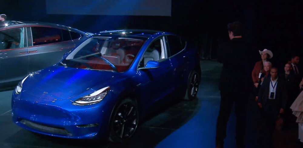 Tesla unveils the Model Y
