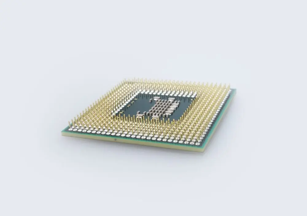 A computer processor chip, illustrating the semiconductor business behind the Qualcomm layoffs