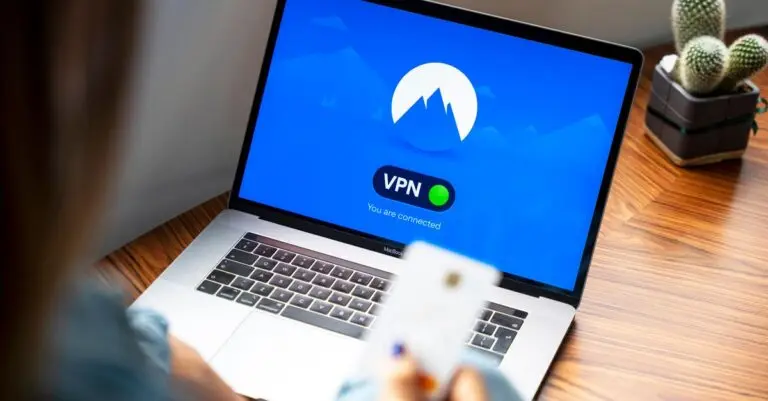 Person using a laptop with a VPN, one of the best VPN services in use