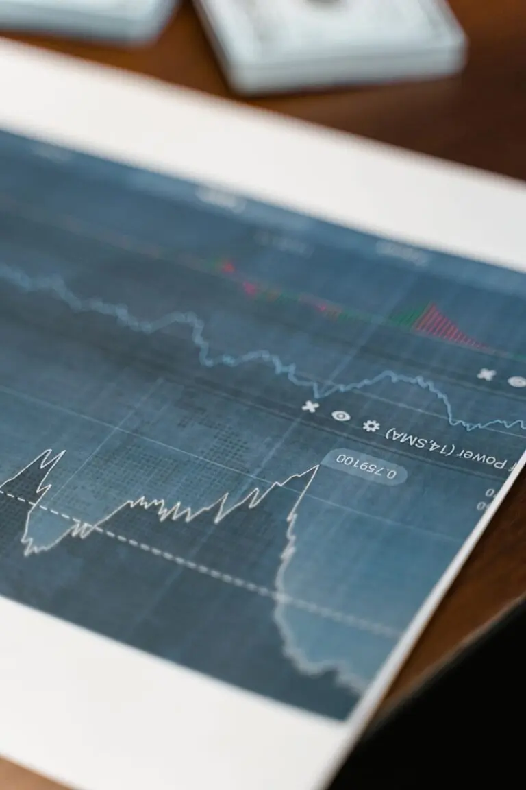A financial report showing growth in stocks, illustrating the Q3 GDP report and PCE preview