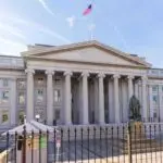 Treasury Department Building via Shutterstock.com