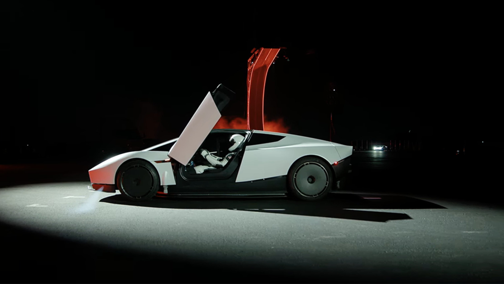 tesla roadster unveiling event